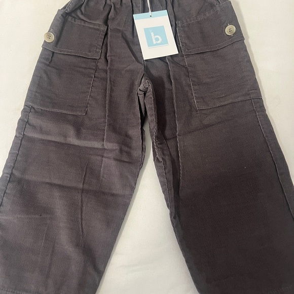 Bella Bliss Boys Bundle of (3) Plaid Overalls & 2 Corduroy Pants Size 2 Cotton - Picture 5 of 11